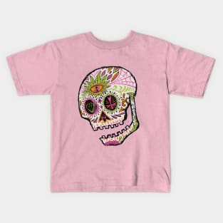 Day of the Dead Skull Kids T-Shirt